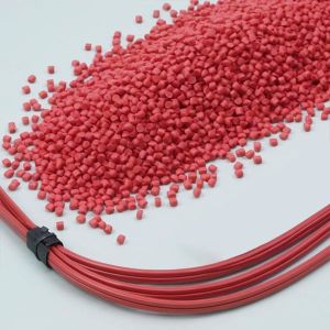 Automobile Line Insulation PVC Cable Granules Plastic Pellets Flame Retardant