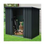 3x5 5x7 Metal Storage Shed , Secure Metal Garden Sheds 0.25mm 0.6mm
