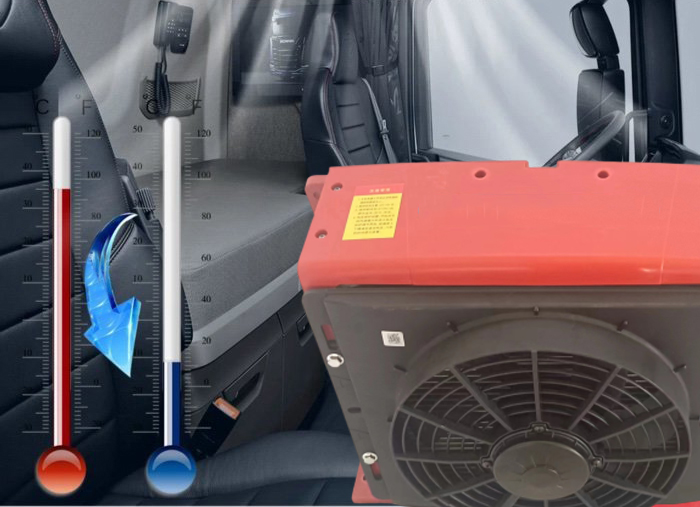 24v Split Air Conditioning Truck Tractor Excavator Van Vehicle Trailer Air Conditioner