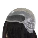 New Design Natural Color Human Hair Euro Lace Mono Medical Wig Lace Wig For