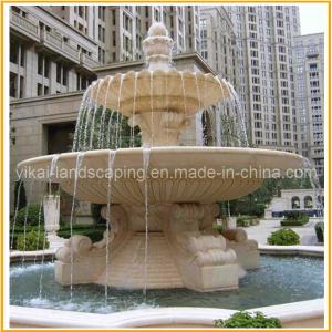 China Marble Stone Carving Water Bowl for Outdoor Decoration factory