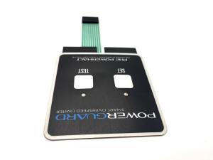 China Customizable Embossing Normally Closed Tactile Switch 3M Adhesive factory
