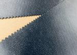 100% Polyester Knitting Fabric With Bronzing For Sofa Cushion Black Color