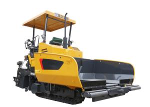 China XCMG Concrete Asphalt Paver Machine Rental , 12 tons Hopper Capacity Road Paving Machine factory