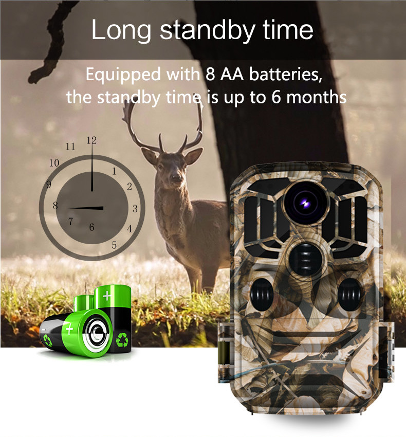 Outdoor Wirless Thermal Security Night Vision Hunting Camera 24MP 4k Wifi Trail Camera