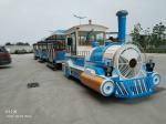 Square Safety Tourist Train Rides Kids Party Train 380V Customize Color