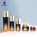 30ml 60ml 100ml Purple Empty Skincare Bottles Luxury Lotion Pump Bottle With
