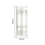50g Cylindrical and smooth sunscreen stick with odor-fighting properties