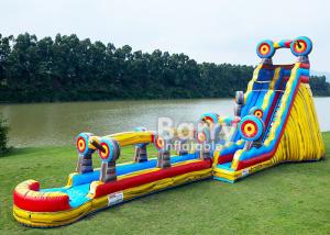 China Animal Theme Inflatable Water Slides , Customized Size 25 FT Target factory