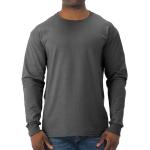 Men′s 50% Cotton 50% Polyester Heavy Weight Jersey Long Sleeve T-Shirt