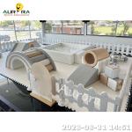Soft Play Outdoor Equipment Set Playground Area Kids Indoor Grey White