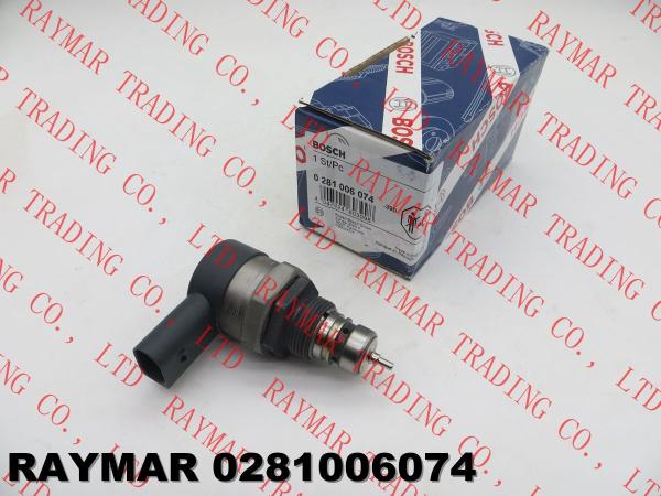 BOSCH Genuine pressure regulating valve 0281006074, 0281006075 for AUDI, SEAT,