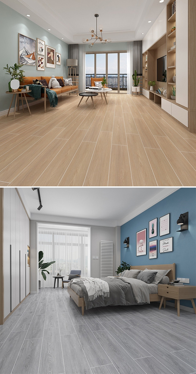 200x1000 Matt Porcelain Wood Tiles Glazed Porcelain Rustic Floor Tile