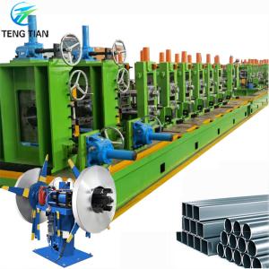 China 30m / Min Straight Seam Carbon Steel Tube Making Machine For Round Pipe factory