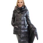 FODARLLOY Cold Weather Women's Long Sleeves Coats windproof Jacket Casual Cotton