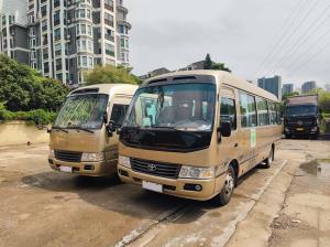 China 10-23 Seats Coaster Model Toyota Bus Mass bus factory