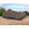 Buy cheap Rockwool Insulation Metal Warehouse Building Steel Structure With Round Bar from wholesalers