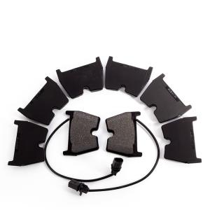 China 97mm GT8 8 Pcs Auto Semi Metallic Brake Pads 57mm Disc Area factory