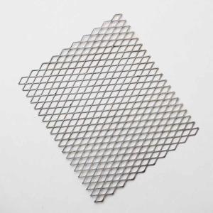 China 1/4&quot; #18 Carbon Steel Expanded Metal Mesh Flat For Room Dividers factory