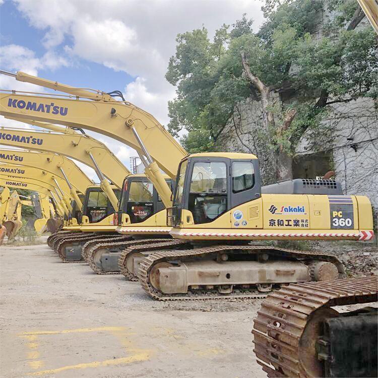 Egypt Market Komatsu PC360-7 Excavator with 180KW Power and Original Hydraulic Valve