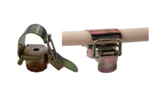 China Lock Catch Pipe Rack Fitting for Connecting Separate Pipe Rack Products Free factory