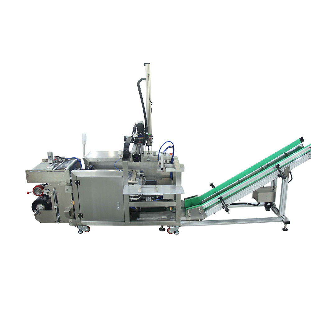 Plastic Standard Parts Water Pipes Power Cables Cylinder Film Packaging Machine