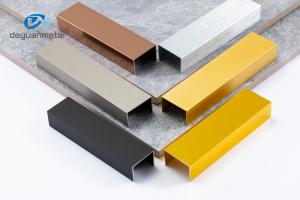 China T5 Aluminum U Profiles Andizing Bright color For Decoration factory