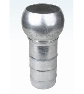 China Plating steel Bauer Type Couplings male hose tail NBR O-ring Gasket factory
