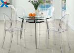 Nordic Acrylic Desk Organizer Clear Transparent Acrylic Chair For Wedding