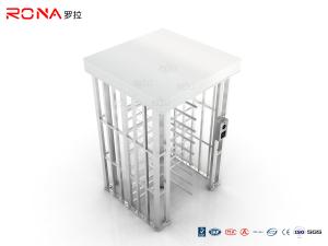 China Pedestrian Full Height Turnstile High Revolving Door Running Stably Without Noise factory