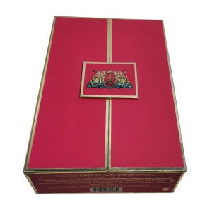 Pink Cardboard Packaging Boxes Containers With Superimposed Foam Insert