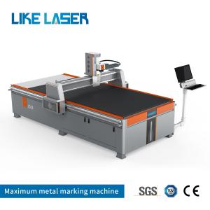 China 1300mm*2500mm Aluminium Laser Engraving Machine for Wall Decoration Stainless Steel Etching Sheet factory