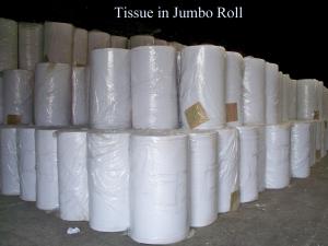 China 15gsm 1 ply / 2 ply Demand Cutting Tissue of Virgin / Recycle / Mix pulp factory