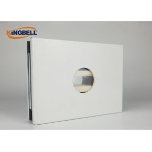 Galvanized Steel Operating Room Walls Drying Rock Wool Sandwich Board