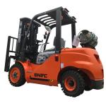 LP Gas Engine 2ton 2.5ton 3ton 3.5ton Duel Fuel Gas Gasoline Forklift with LED