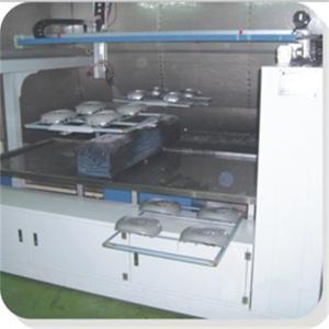 China Steel 5 Axis Reciprocating Spray Machine 600*600mm Work Size factory