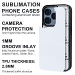 TPU PC Aluminum Sublimation Phone Case For IPhone Samsung Xiaomi