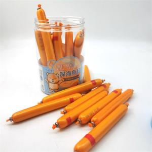 China 100% Food Grade Customization Logo Printing Pvdc Casing For Sausages factory