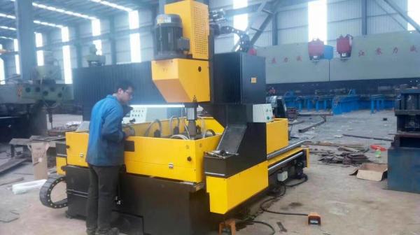 China CNC Plate Drilling Machine Metal Plate Size 4000x4000mm Dxf. File Drawing Reading factory