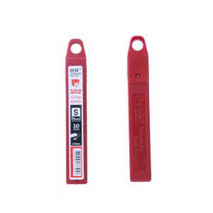 China 9mm Snap Off Box Cutter Blade SK2 High Carbon Steel 60 Degrees Angle factory
