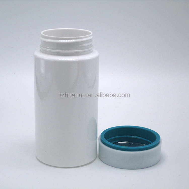 150ml/5 Oz PET Round Plastic Capsule Bottle Ideal for Medicine and Health Supplements