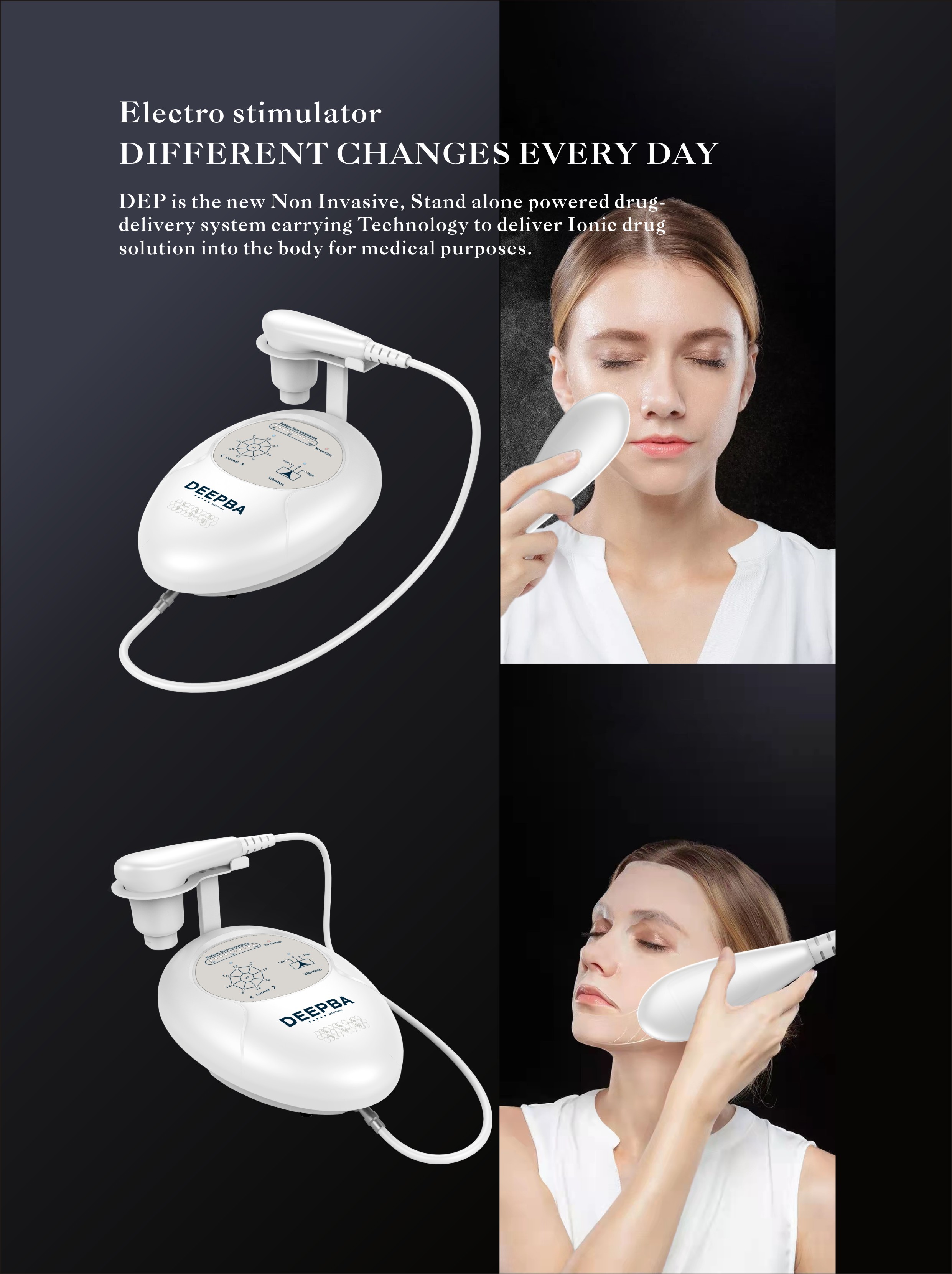 Commercial Non Invasive Skin Rejuvenation Machine , Stand Alone Skin Tightening Machine