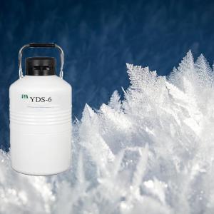 China Small Liquid Nitrogen Container Storage For Cell Sperm Cryogenic factory