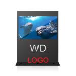 21.5" - 75" Wide landscape LCD Outoor Advertising Display Support LOGO Print