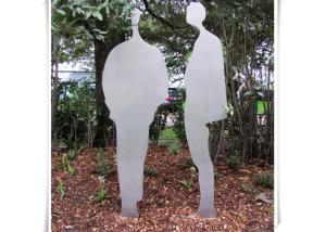 China Interior Eye - Catching Stainless Steel Sculpture , Contemporary Steel Sculpture factory