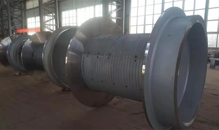 Split Type Professional LBS Winch Drums Heavy Machinery Field