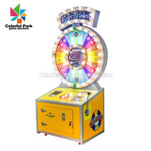 China Arcade Ticket Redemption Machine Indoor Sport Spin N Win Coin Pusher factory