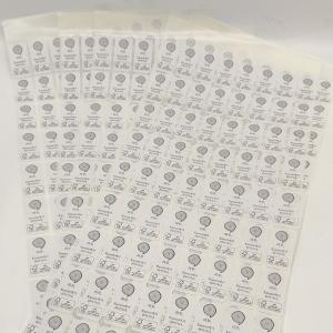 China FSC Certified Packaging Label Stickers CMYK Adhesive Printable Sticker Vinyl on sale