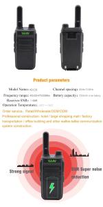 China 2 Way C30 UHF 2W 1000Mah 470MHz Handheld Walkie Talkie factory