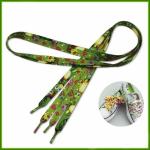 Waterproof Multi Color Custom Shoe Laces With Mould Tips YDSL-011